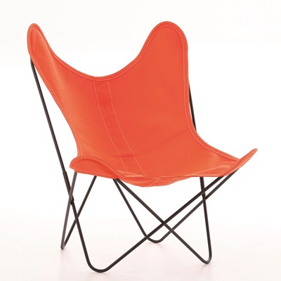 AA by Airborne Butterfly Chair, Baumwollhusse Orange