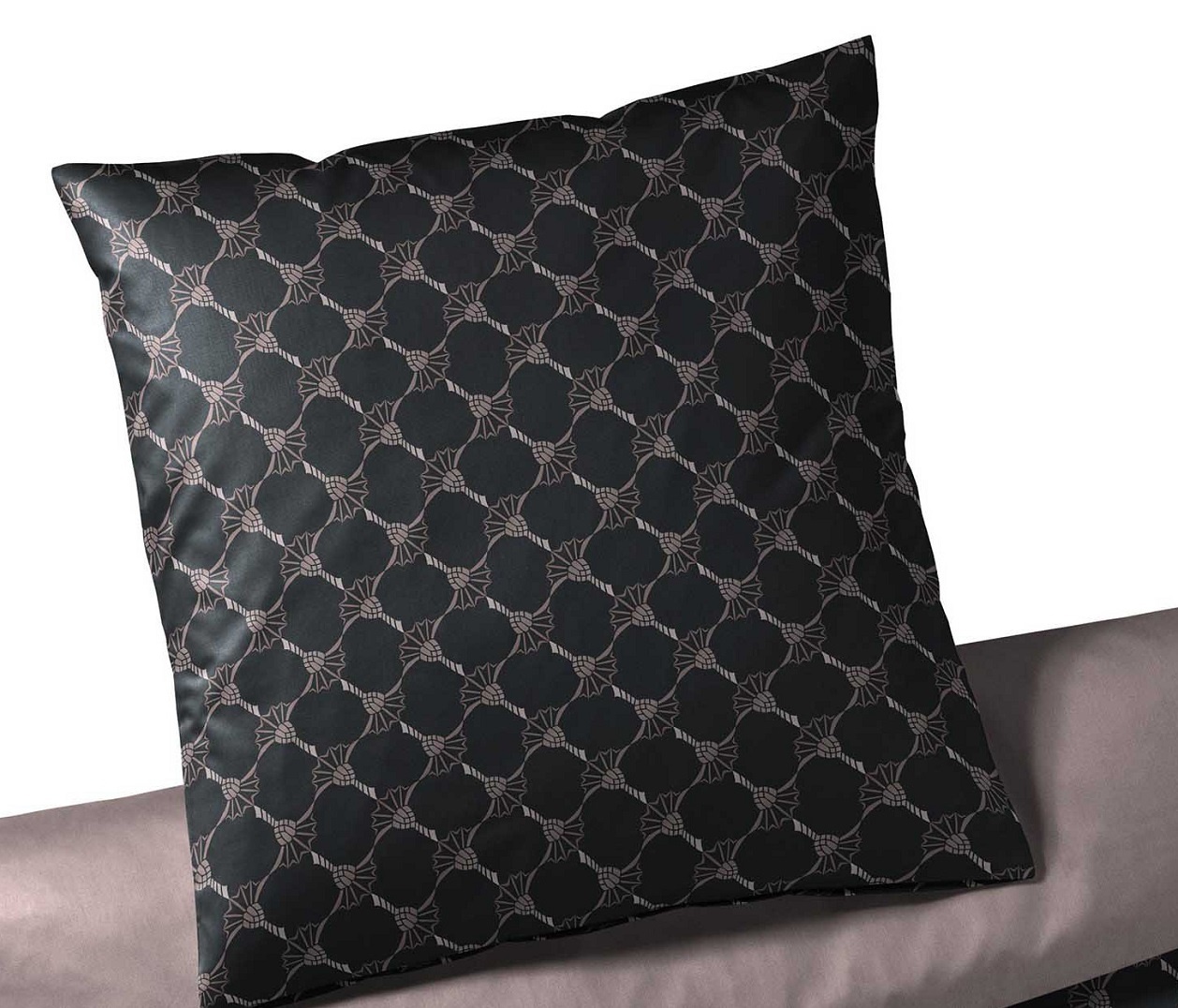 Joop! Bettwäsche Cornflower Double 4083 Shiny Black – Limited Edition Mako-Satin Aus 100% Baumwolle
