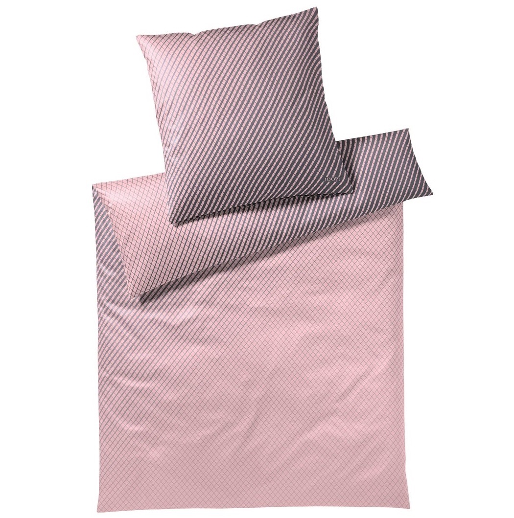 Produktbild von Joop Kissen Joop JOOP Satin Bettwäsche DIVIDED 2x 70x90cm / 200x200cm Blush Joop Kissenbezug 40x40