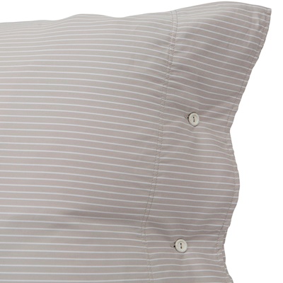 Lexington Hotel Tencel Stripe Beige/White  Bettwäsche