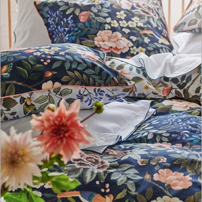 Designers Guild PORCLELAIN DE CHINE MIDNIGHT Bettwäsche