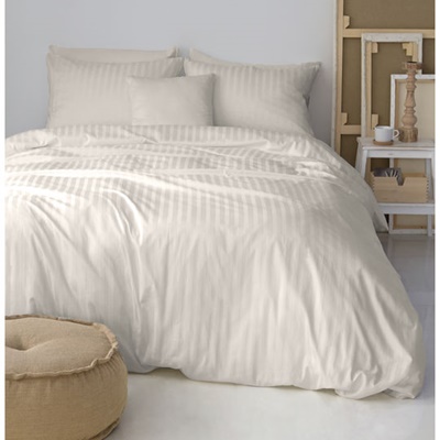 Bio Organic Cotton Satinbettwäsche Sand