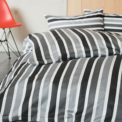 Divina Avanti noir Mako Mako-Satin Bettwäsche