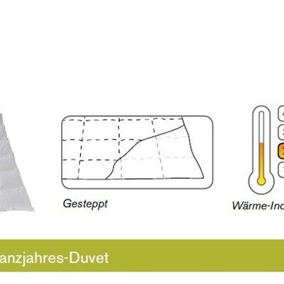 Für Allergiker SANITIZED® ISMENE Leichtes Ganzjahres-Duvet von Dorbena