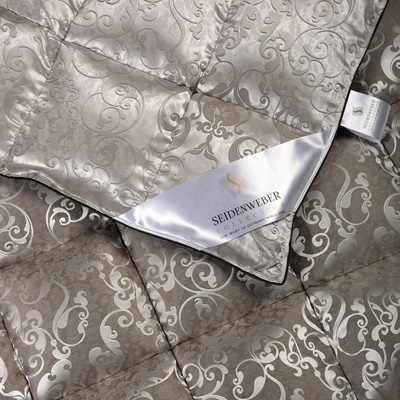 100% Seiden-Daunen Duvet Palladio iron in 3 Wärmestufen