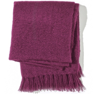 Senso Mohair Plaid Bordeaux  von Christian Fischbacher