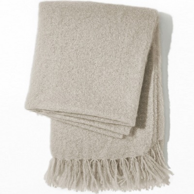 Senso Mohair Plaid Beige  von Christian Fischbacher