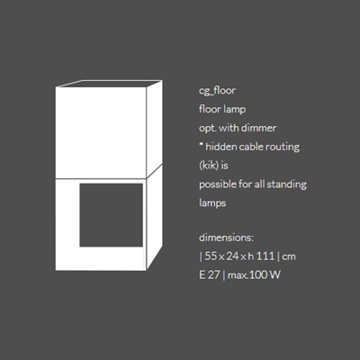Filumen Cubic Cates Cg_Floor Stehleuchte