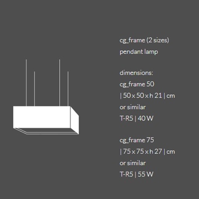 Filumen CG-FRAME Pendelleuchte