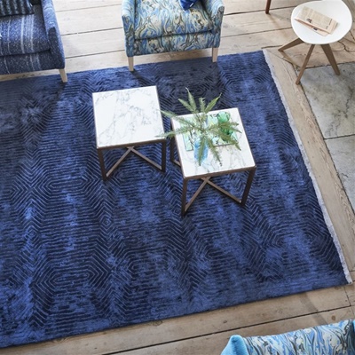 Designers Guild Teppich ROXBURGH INDIGO