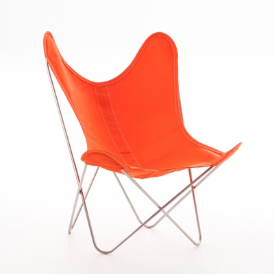 AA by Airborne Butterfly Chair, Baumwollhusse Orange