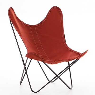 AA by Airborne Butterfly Chair, Baumwollhusse Terracotta