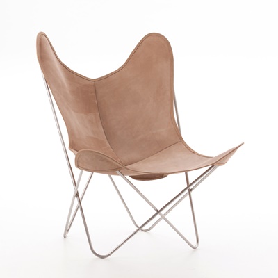 AA by Airborne Butterfly Chair, Spaltleder (Le Lodge)