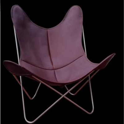 AA by Airborne Butterfly Chair Le Chocolat, Leder