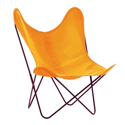 AA by Airborne Butterfly Chair, Baumwollhusse Safran