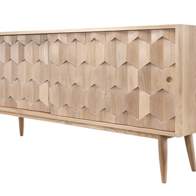 Wewood Massivholz-Sideboard SCARPA