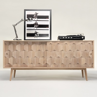 Wewood Massivholz-Sideboard SCARPA