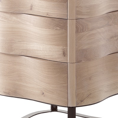 Wewood Massivholz-Sideboard TOUCH OAK