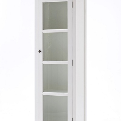 Landhaus schmale Vitrine