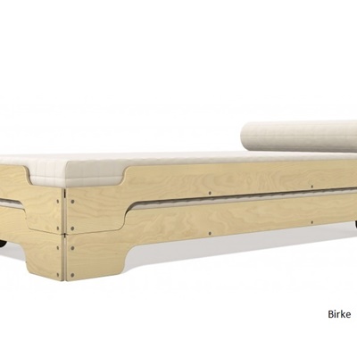 Stapelliege KOMFORT Natur in 4 Holzausführungen