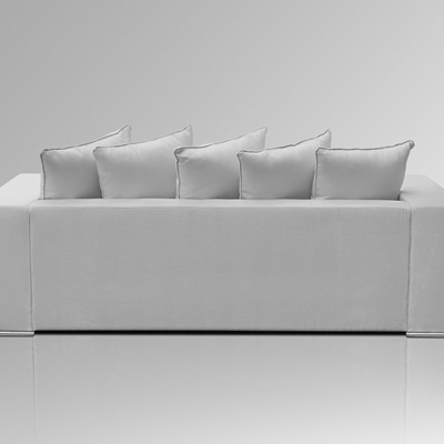 Sofa 3-Sitzer grau