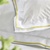 Designers Guild ASTOR GREY & LIME Bettwäsche Weiss (1010-0479)