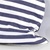 Jersey Bettwäsche gestreift blau (1010-0550-1)