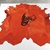 Collection Senghor Kuhfellteppich orange (3050-0031)