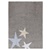 Lorena Canals Baumwolle Teppich Tricolor Stars Grey - Blue (4050-0038)
