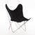 AA by Airborne Butterfly Chair, Baumwollhusse Schwarz (5010-0006-1)