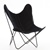 AA by Airborne Butterfly Chair, Baumwollhusse Schwarz (5010-0006)