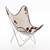 AA by Airborne Butterfly Chair, Kuhfellbezug (5010-0012-1)