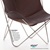 AA by Airborne Butterfly Chair Le Chocolat, Leder (5010-0017-3)