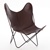 AA by Airborne Butterfly Chair Le Chocolat, Leder (5010-0017)