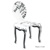 Stuhl Rock n'Roll von Acrila in 4 Ausführungen (5010-0051-4D)