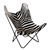 AA by Airborne Butterfly Chair, Kuhfellbezug "Zebra" (5010-0057)