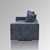 Samt Sofa 3-Sitzer blau (5070-0008-2)